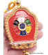 Amulette tibétaine porte-bonheur Kalachakra Amulette tibétaine, porte-clé AMT2