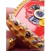 Amulette tibétaine porte-bonheur Kalachakra Amulette tibétaine, porte-clé AMT2