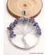Pendentif Arbre de Vie en Iolite Pendentifs pierres naturelles ARB6