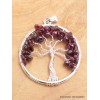Pendentif Arbre de Vie en Grenat Pendentifs pierres naturelles ARB3