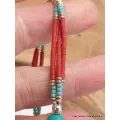 Bracelet tibétain pierres naturelles et fantaisie - Bracelets tibétains bouddhistes