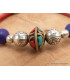 Bracelet tibétain pierres naturelles et fantaisie Bracelets tibétains bouddhistes BRETH28