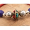 Bracelet tibétain pierres naturelles et fantaisie Bracelets tibétains bouddhistes BRETH28