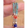 Bracelet tibétain pierres naturelles et fantaisie Bracelets tibétains bouddhistes BRETH28