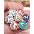 Bijou tibétain pendentif Kalachakra et mantra - Pendentifs tibétains bouddhistes