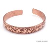 Bracelet tibétain et bague en cuivre Bracelets tibétains bouddhistes BTA9