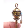 Petit moulin à prières tibétain à main ou pendentif - Pendentifs tibétains bouddhistes