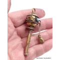 Petit moulin à prières tibétain à main ou pendentif - Pendentifs tibétains bouddhistes