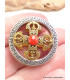 Pendentif tibétain Double Dordje en métal Cloches et dorjé tibétains PAP3