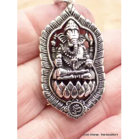 Pendentif Ganesh en métal - Pendentifs tibétains bouddhistes