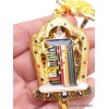 Amulette tibétaine porte-bonheur Kalachakra zodiaque Amulette tibétaine, porte-clé AMT3