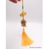 Amulette tibétaine porte-bonheur Kalachakra zodiaque Amulette tibétaine, porte-clé AMT3