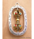 Bijou tibétain pendentif Dordjé 6 branches Cloches et dorjé tibétains PAP5