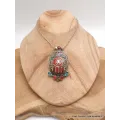 Gros pendentif tibétain bouddhiste Dordjé varja - Pendentifs tibétains bouddhistes