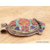 Gros pendentif tibétain bouddhiste Dordjé varja Bijoux tibetains bouddhistes FC10.1