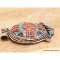 Gros pendentif tibétain bouddhiste Dordjé varja Bijoux tibetains bouddhistes FC10.1