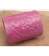 Bracelet manchette oriental métal rose Bracelets tibétains bouddhistes BRM2