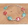 Bracelet tibétain Om mani pedme houm Bracelets tibétains bouddhistes BT47