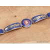 Bracelet tibétain Om et mantra couleur lapis lazuli Bracelets tibétains bouddhistes BT46.2