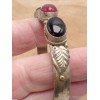 Bracelet tibétain Onyx noir Cornaline Bracelets tibétains bouddhistes ref 6003.6