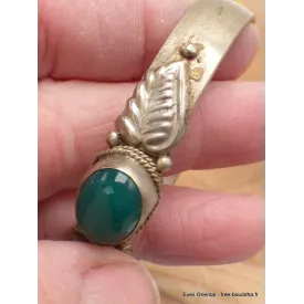 Bracelet tibétain Onyx vert Cornaline - Bracelets tibétains bouddhistes