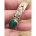 Bracelet tibétain Onyx vert Cornaline Bracelets tibétains bouddhistes ref 6003.1