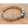Bracelet tibétain tressé Turquoise Cornaline Bracelets tibétains bouddhistes AST4.1