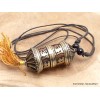 Collier tibétain moulin à prières Bijoux tibetains bouddhistes WN50