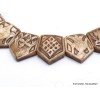 Collier tibétain bouddhiste 8 signes auspicieux Bijoux tibetains bouddhistes WN51