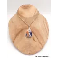 Pendentif Sodalite orange forme goutte - Pendentifs pierres naturelles