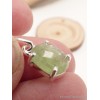 Petit Pendentif Cyanite verte facettée oval Bijoux en Cyanite Verte PAC79.3