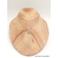 Petit Pendentif Cyanite verte facettée oval Bijoux en Cyanite Verte PAC79.3