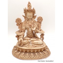 DEFAUT : Statuette bouddhiste Tara Blanche 24 cm Objets rituels bouddhistes STATB3