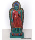 DEFAUT Statue Bouddha debout en marche Statuettes Bouddhistes STABD1def