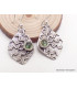 Boucles d'oreilles en Tourmaline Verte Boucles d'oreilles en pierres AJE14.6