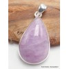 Pendentif Kunzite rose Lilas bombée Pendentifs pierres naturelles LAM10