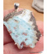 Pendentif Larimar brut tranche Pendentifs pierres naturelles PU47.3