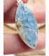 Pendentif Cyanite bleue paraiba brute marquise Pendentifs pierres naturelles LAM21