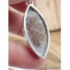 Pendentif Cyanite bleue paraiba brute marquise Pendentifs pierres naturelles LAM21
