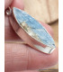 Pendentif Cyanite bleue paraiba brute marquise Pendentifs pierres naturelles LAM21