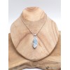 Pendentif Cyanite bleue paraiba brute marquise Pendentifs pierres naturelles LAM21