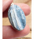 Pendentif Cyanite bleue paraiba brute oval Pendentifs pierres naturelles LAM21.1