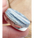 Pendentif Cyanite bleue paraiba brute oval Pendentifs pierres naturelles LAM21.1