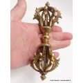 Dorje tibétain couronne vajra 8 branches - Dordjé, double dorjé (sans cloche)