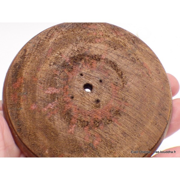 Porte encens tibétain mantra en bois Brûleurs et porte-encens PET50