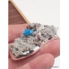 Très gros pendentif Cavansite sur roche-mère Pendentifs pierres naturelles PAC68.3