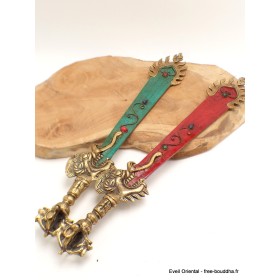 Epée de Manjushri sertie de pierres Objets rituels bouddhistes MJ1