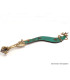 Epée de Manjushri courbe sertie de pierres Objets rituels bouddhistes MJ2