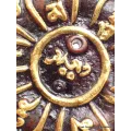 Porte encens tibétain mantra en terre cuite - Porte-encens tibétains