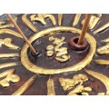 Porte encens tibétain mantra en terre cuite Brûleurs et porte-encens PET55